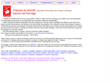 Tablet Screenshot of gauche-norvege.org